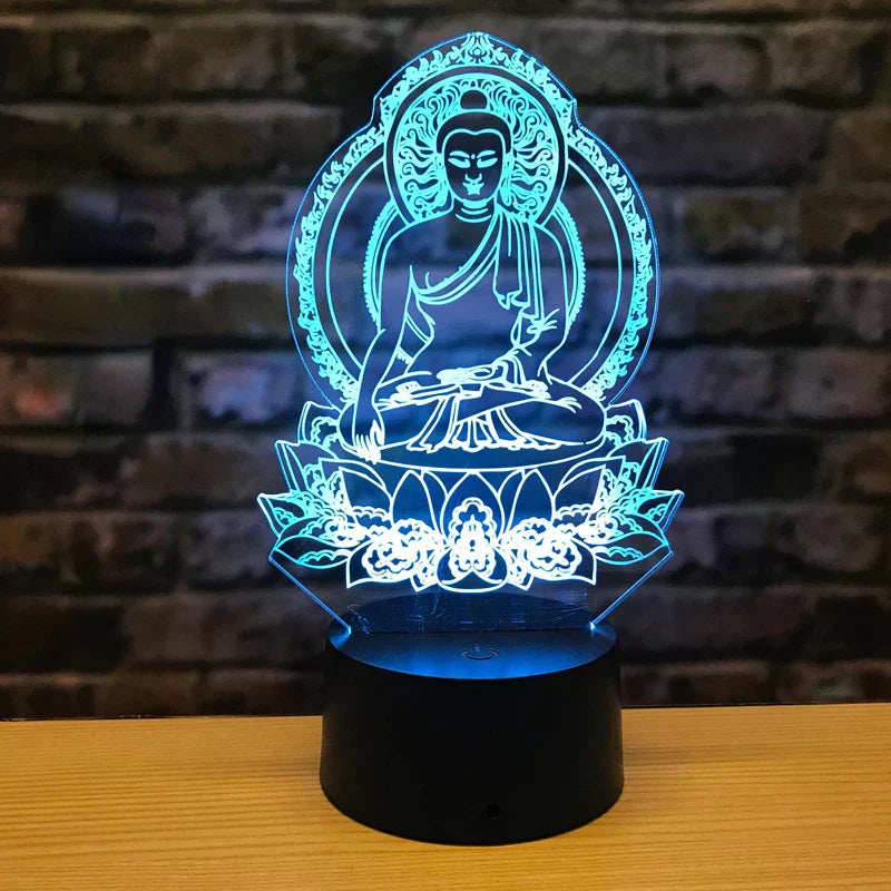 LumiBuddha – LED Buddha Lampe