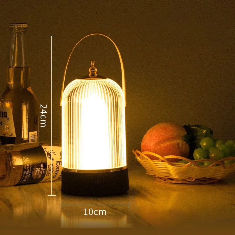 VintageGlow - Retro Tischlampe