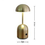 GlowLuxe - Tragbare Tischlampe