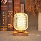 CrystalGlow - Kristall Tischlampe