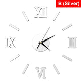 Spiegel - 3D Wanduhr
