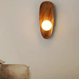 WoodGlo – Wandleuchte Holz