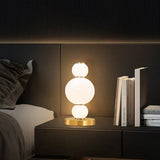 LuxeRadiance – Glastischlampe