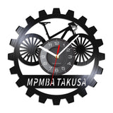 VinylBike – Farbwechselnde Wanduhr