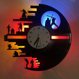 StarWarsVinyl - LED Uhr