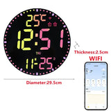WiFiTid – LED Wanduhr