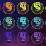 GlowSkull – 3D LED Nachtlicht