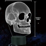 GlowSkull – 3D LED Nachtlicht