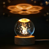 LumiCrystal – 3D LED Nachtlampe