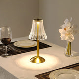 GoldenNest - Kristall Tischlampe