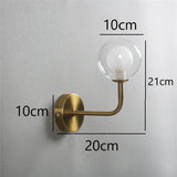 NordicLuxe – Glas Wandleuchte