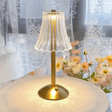 GoldenNest - Kristall Tischlampe