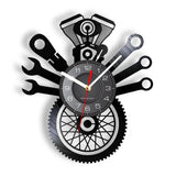 AutoReparatur - Vinyl Wanduhr