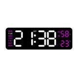TimeGlow - Digitale Wanduhr