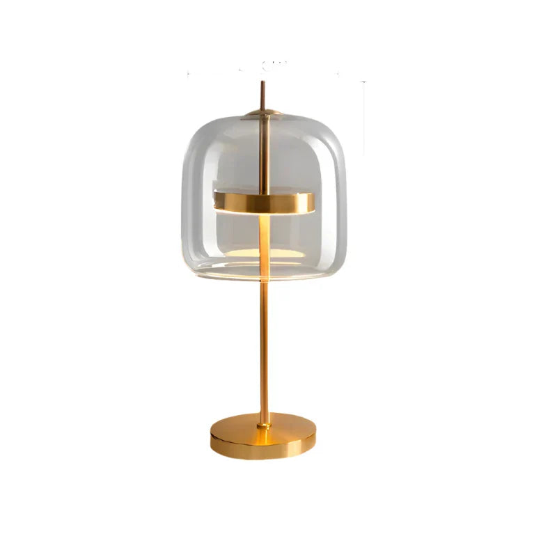 LumiGlass - Moderne Glas-Tischlampe