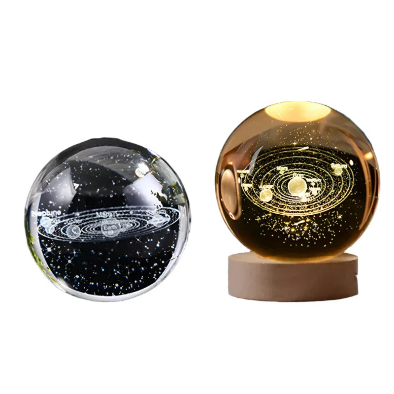 LumiCrystal – 3D LED Nachtlampe