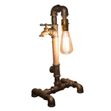 SteamLume - Steampunk Tischlampe