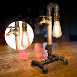 SteamLume - Steampunk Tischlampe