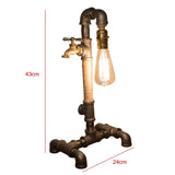SteamLume - Steampunk Tischlampe