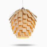 Luminoir – Artischocke Holz Hängelampe