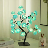 FloraLuxe - Rosen Tischlampe