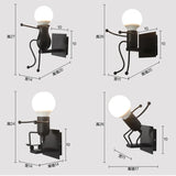 RobotGlow – Roboter Wandleuchte
