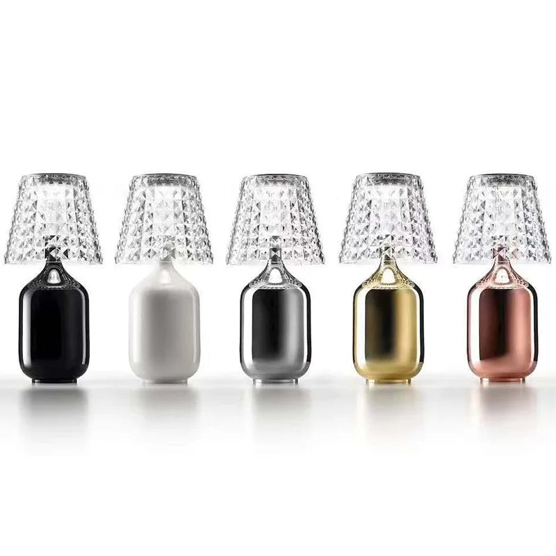 LumiBrill – LED Tischlampe im Kristall-Look