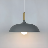 Rayvi | Pendelleuchte aus Eichenholz, Schwarz