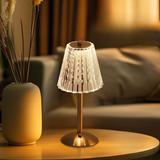 LuminaGlow – Kristall Tischlampe