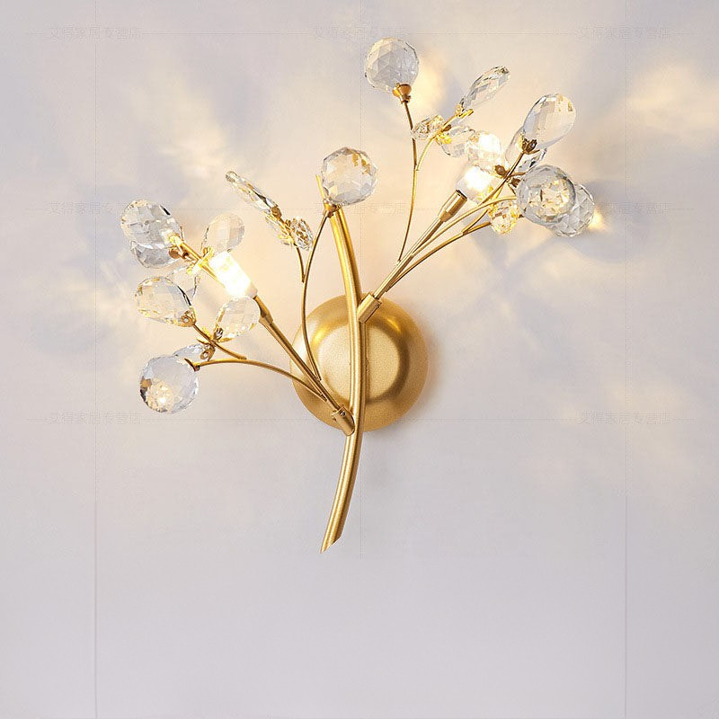 CrystalBloom – Wandleuchte