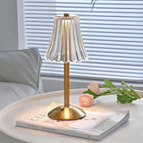 GoldenNest - Kristall Tischlampe