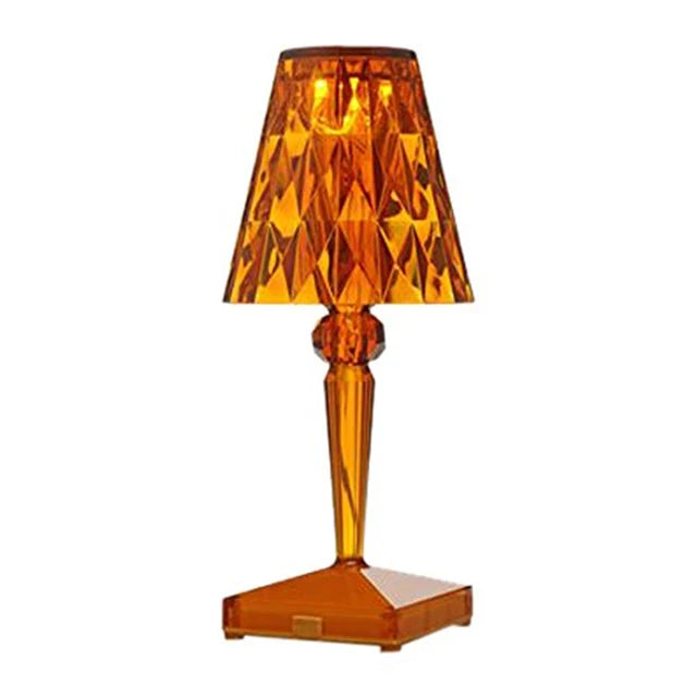 CrystalGlow – Acryl Tischlampe