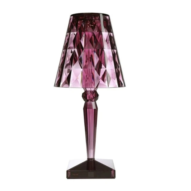 CrystalGlow – Acryl Tischlampe
