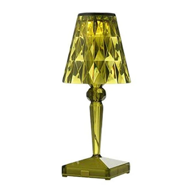 CrystalGlow – Acryl Tischlampe