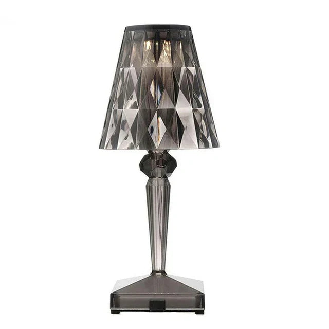 CrystalGlow – Acryl Tischlampe
