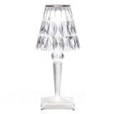 CrystalGlow – Acryl Tischlampe