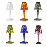 CrystalGlow – Acryl Tischlampe