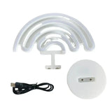 NeonGlow - Tragbare Regenbogen LED Lampe