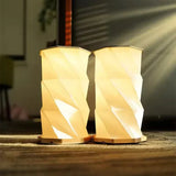 CrystalGlow - Wiederaufladbare Tischlampe