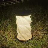 CrystalGlow - Wiederaufladbare Tischlampe
