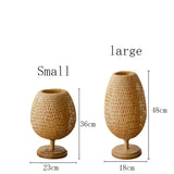AntiqueBamboo - Bambus Tischlampe
