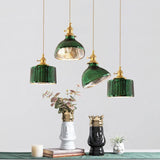 LuminaGlow – Vintage Glas Pendelleuchte