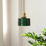 LuminaGlow – Vintage Glas Pendelleuchte
