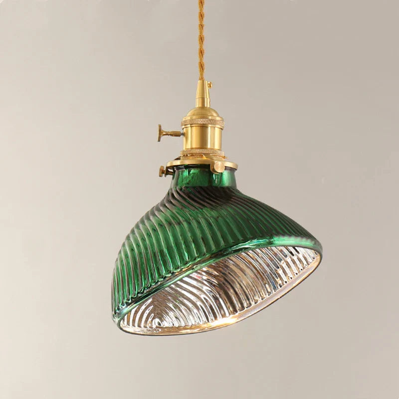 LuminaGlow – Vintage Glas Pendelleuchte