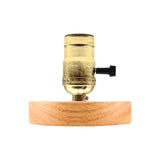 TimberGlow – Retro Holzlampe