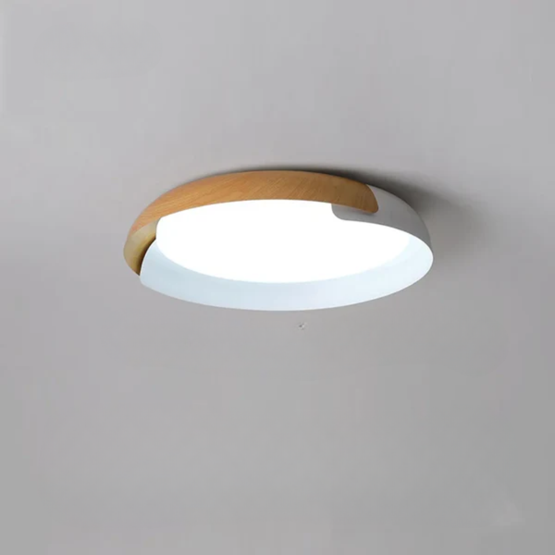 Vynor - Holz-Deckenlampe für das Schlafzimmer