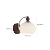 Alvra – Pilz Glas Wandleuchte