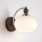 Alvra – Pilz Glas Wandleuchte