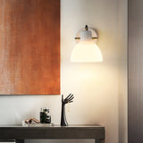 Luminosa - Wandleuchte Weißglas