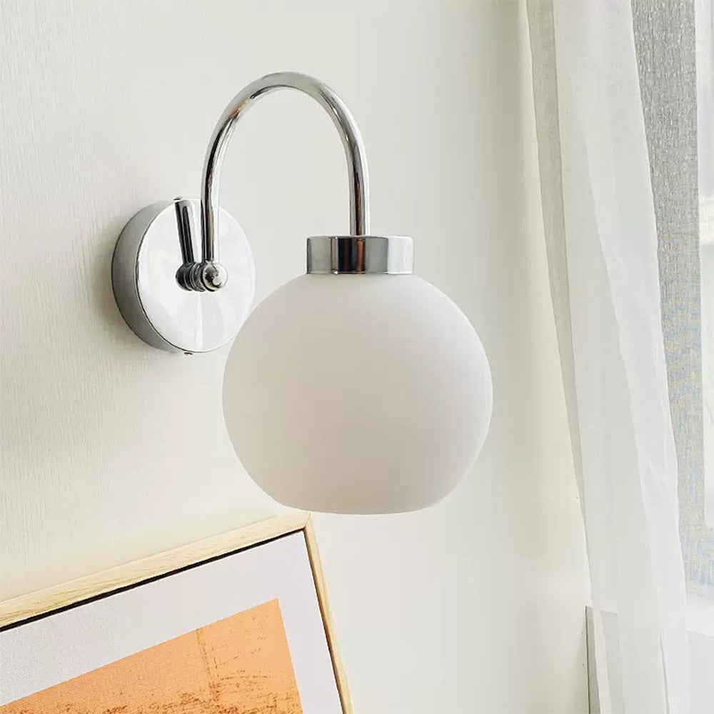 Bauhaus Glow – Glas-Wandleuchte